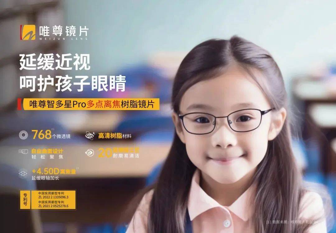 防控新“镜”界丨唯尊智多星系列<strong></p>
<p>近视镜</strong>，助力近视管理:近视镜